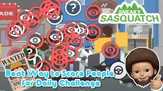 Sneaky Sasquatch Info - Best Way to scare people | How does Dinsun do in Daily Challenge