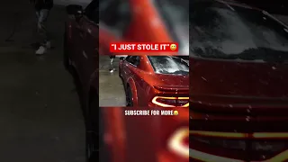 STOLEN HELLCAT JAILBREAK?!😂 #funny #shorts #hellcat #comedy #dodge #charger