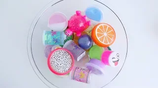 EXTREME MIXING ALL MY STORE BOUGHT SLIMES *satisfying slime ASMR sounds