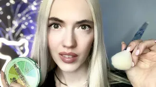 АСМР 💄ВЕСЕННИЙ МАКИЯЖ 💄 ASMR💄 Spring makeup #asmr #асмр #асмрвидео #асмрзвукирта