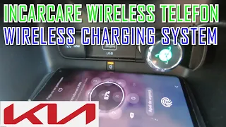 Incarcare wireless telefon mobil , wireless charging system KIA auto Sportage