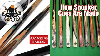 How To Make a Wooden Snooker Cue/Stick : super skillsyt