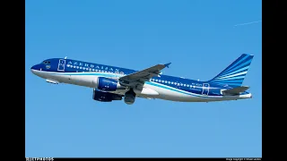 MSFS2020 FENİX Airbus A320 Azerbaijan Airlines Trabzon Baku flight