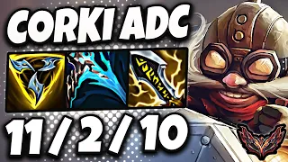 Corki vs Kaisa ADC [ Triple Kill ] Korea Grandmaster Patch 14.10 ✅