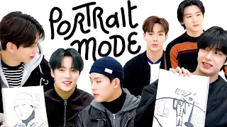 Which Member of Monsta X (몬스타엑스) Is the Best Artist? | Portrait Mode | Harper’s BAZAAR