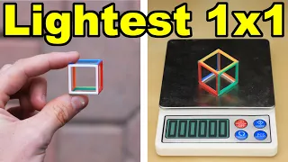 I made the world's LIGHTEST *1x1*