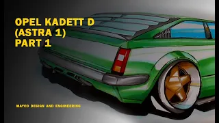 Opel Kadett D Vauxhall Astra 1 Part 1