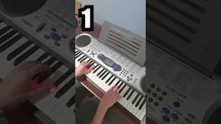 Which Sounds Better, Its just a burning memory piano cover