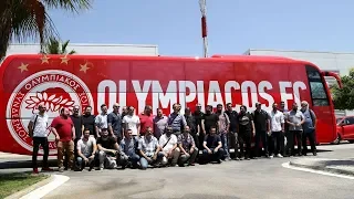 Επίσκεψη των δημοσιογράφων στο Ρέντη / Olympiacos FC training center Media Experience