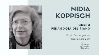 Prof. Nidia Koppisch / Curso pedagogía piano 2017 / 5