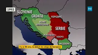 Il y a 30 ans, le début du siège de Sarajevo | Franceinfo INA