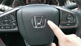 10th Gen Civic Carbon Fiber Honda Badge Install