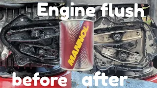 Mannol engine oil flush is safe dont listen to myths?