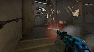 AK-47 3K on Dust 2