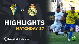 Highlights Cádiz CF vs Real Madrid (1-1)