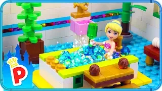♥ LEGO Cinderella Goes to SPA CENTER for a Full Body Treatment