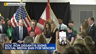 Florida's DeSantis signs one of the country's most restrictive social media bans for minors