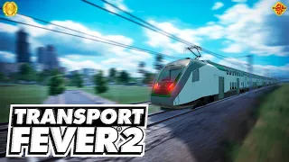 Transport Fever 2 2021 Соединяем все города Новые маршруты Прохождение