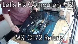 LFC#121 - MSI GT72 Broken Hinge & Trackpad