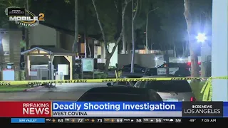 Deadly shooting investigation underway in West Covina