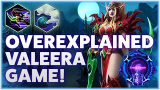 Valeera Smoke Bomb - OVEREXPLAINED VALEERA GAME! - Grandmaster Storm League