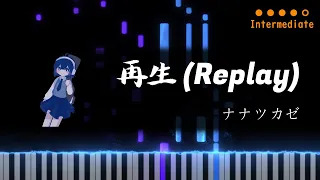 Nanatsukaze - Replay | Piano Tutorial + Sheet Music
