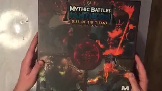 Mythic Battles Pantheon: Rise Of The Titans Expansion Unboxing