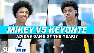 Mikey Williams vs. Keyonte George‼️🚨 5⭐️'s Battle In Adidas 3SSB Game of the Year!?