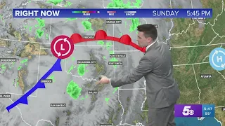 Tracking some light rain moving in tonight | Forecast January 15, 2023