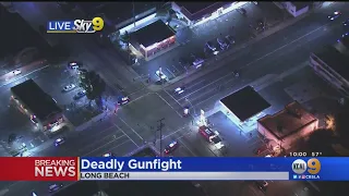 Long Beach Police Fatally Shoot Man Suspected Of Shooting 2 In Liquor Store