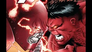 Red Hulk vs. JuggerColossus - Colossus / Juggernaut