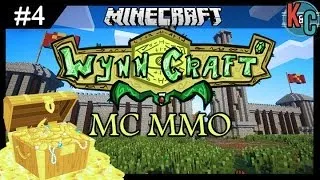 Minecraft MMORPG - Wynncraft - TREASURE UNDERWATER!! - Part 4