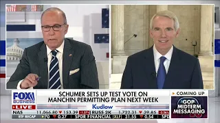 On FOX Business’ Kudlow, Portman Discusses Permitting Reform and Massive Spending Spree