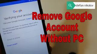 Xiaomi Redmi 6 M1804C3DG, Remove Google Account Bypass FRP. Without PC!!!