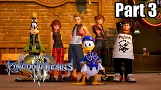 Kingdom Hearts 3 [PS4 PRO] English Walkthrough Part 3 - Twilight Town (No Commentary)