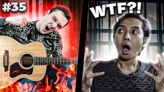 FOREIGNERS' Reaction to the Guitarist's Fingerstyle in Chatroulette #35