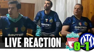 DALLA GIOIA ALLA DISPERAZIONE IN 1 MINUTO 🔥 LIVERPOOL-INTER 0-1 LIVE REACTION