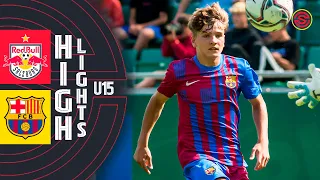 HIGHLIGHTS: Red Bull Salzburg vs FC Barcelona U15 VARTA 2021