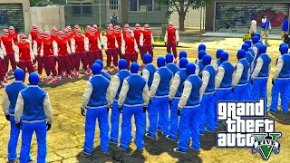 GTA 5 ONLINE -  BLOODS VS CRIPS