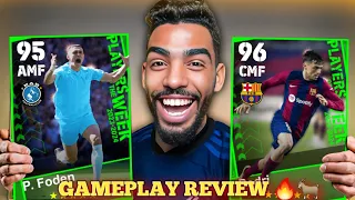 I OPENED THE P.O.T.W FOR FODEN  + PEDRI + GAMEPLAY REVIEW 🔥  eFootball 24 mobile