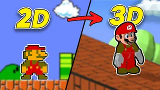 I Remade Super Mario Bros But Its 3D | Unity 3D