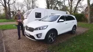 Kia Sorento Towing Review with The Camping and Caravanning Club