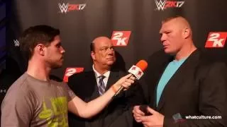 Brock Lesnar Calls Out Bill Goldberg
