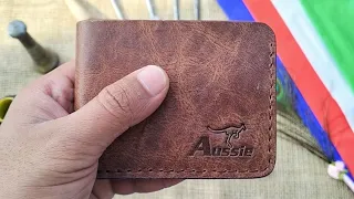 Genuine Leather Handmade Wallet for Men - Sarkar Leather Sialkot