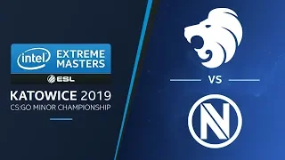 CS:GO - North vs. EnVyUs [Mirage] Map 2 - Minors Elimination Match - IEM Katowice Minor 2019