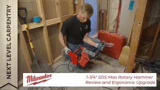 Milwaukee Rotary Hammer Review & Ergonomic Improvement