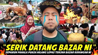 UJIAN MASUK BAZAR RAMADAN TTDI KL..BARU PUASA PERTAMA DAH RAMAI BEGINI..Tak Kuat Iman Jangan Singgah