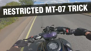 Restricted MT-07? Watch This!