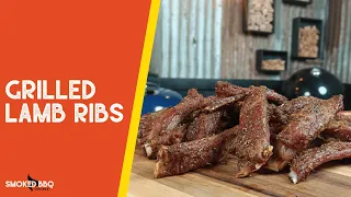 How to grill Lamb Ribs on the a Weber Kettle: Hot and Fast