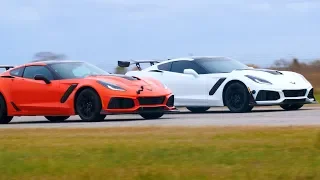 2019 Corvette ZR1 Drag Race: 850 HP vs 755 HP